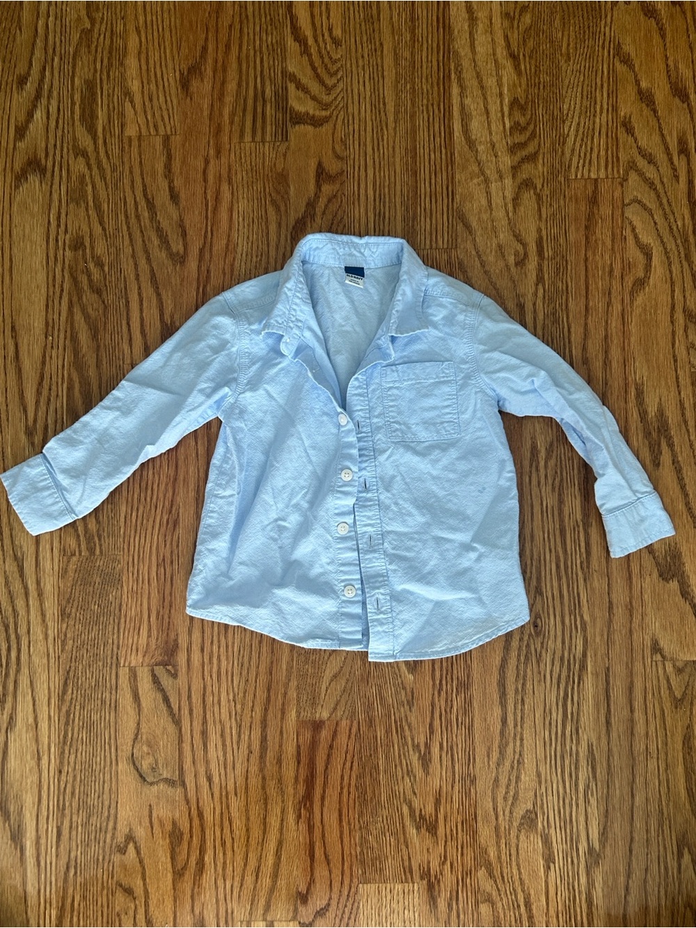 Old Navy Light Blue Button-Down Shirt for Kids